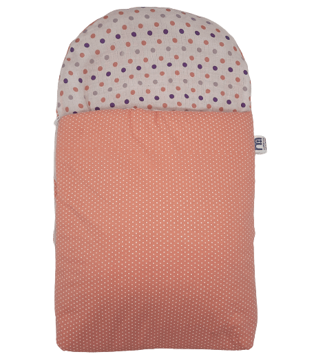 The_newborn_store_carry_nest_sleeping_bag_Peach_dots