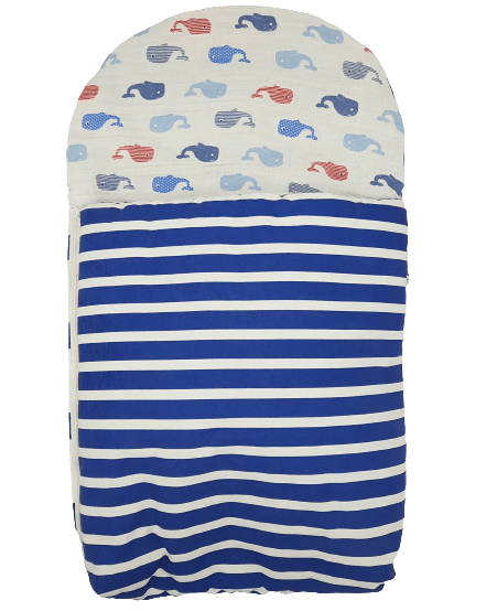 The_newborn_store_carry_nest_sleeping_bag_blue_stripe_fish