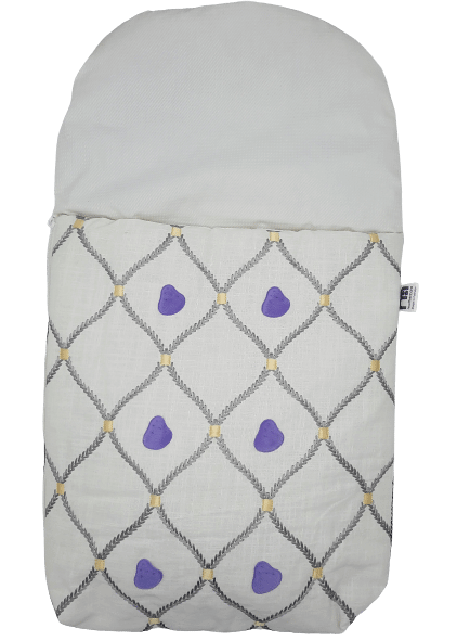 The_newborn_store_carry_nest_sleeping_bag_grey_embroided_strawberry